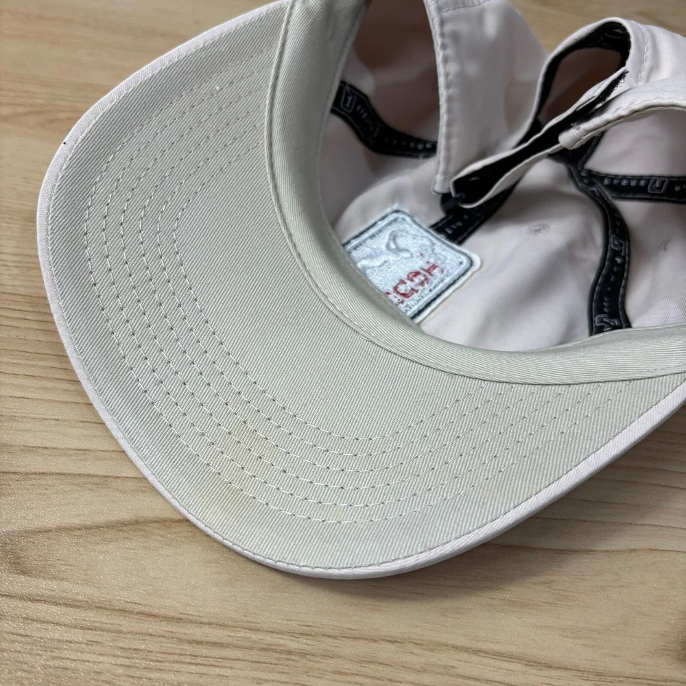 PGA Hat Cap Strap Back Brown Tan‎ Professional Golf Golfing Performance